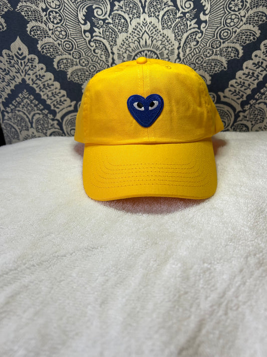 ( BLUE HEART ) HAT